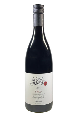 2017 Syrah, Pays d'Oc, La Cour des Dames, 0,75 ltr